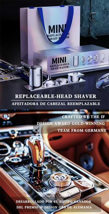 UTUT Mini - The World's Smallest 4-in-1 Men's Shaver & Trimmer