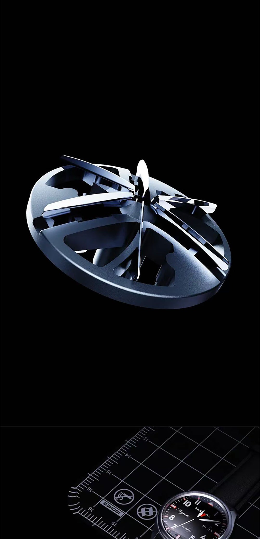 UTUT Mini - The World's Smallest 4-in-1 Men's Shaver & Trimmer