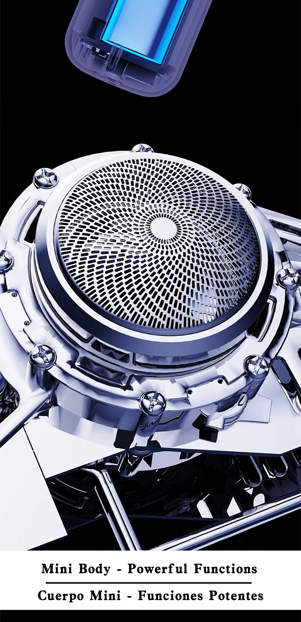 UTUT Mini - The World's Smallest 4-in-1 Men's Shaver & Trimmer